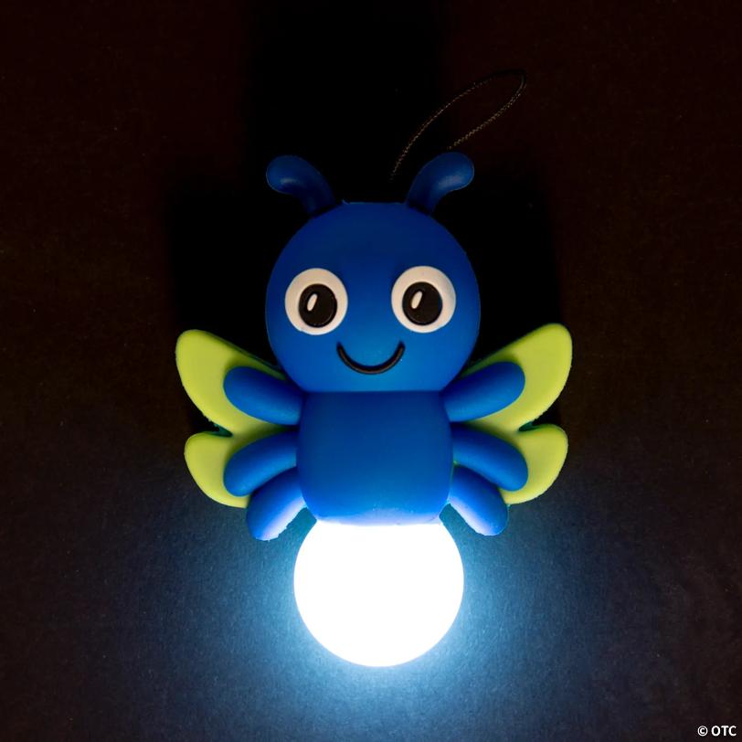 Colorful Mini Firefly Pull Flashlights - 12 Pc. for Camp Themes
