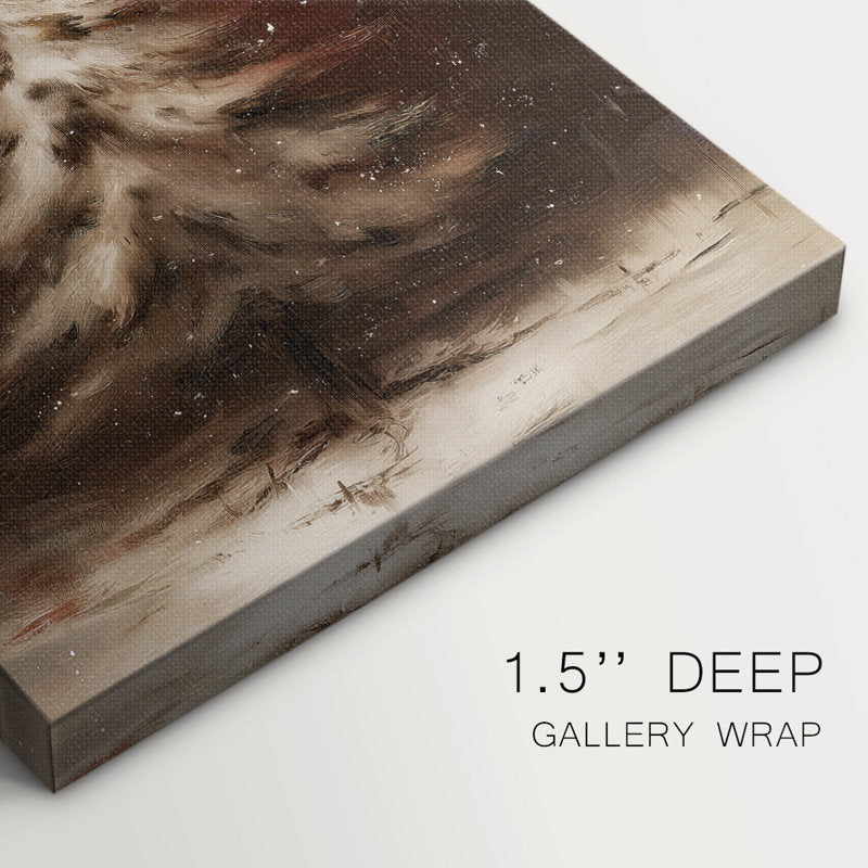 Cranberry Snow Green-Premium Gallery Wrapped Canvas