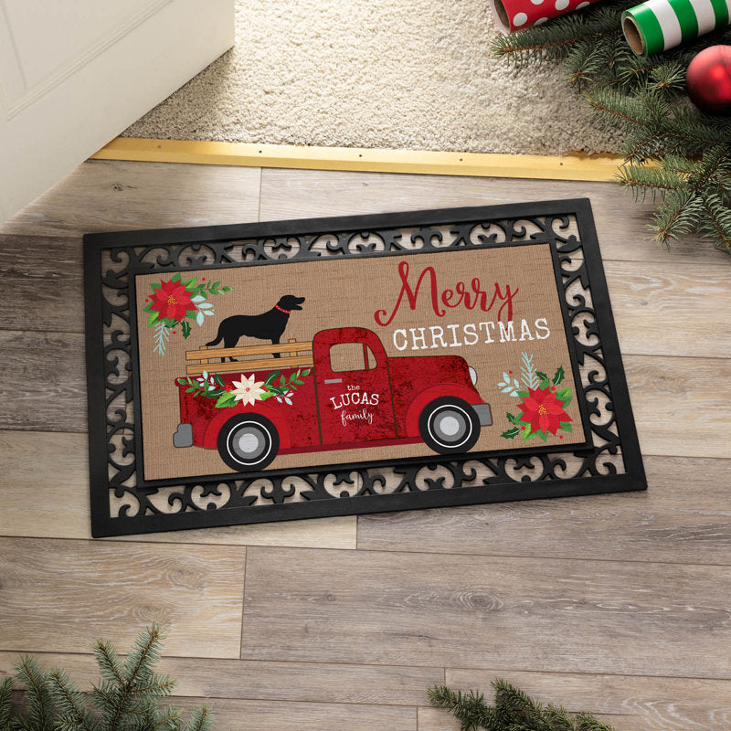 Daniel-Louis Non-Slip Christmas Doormat