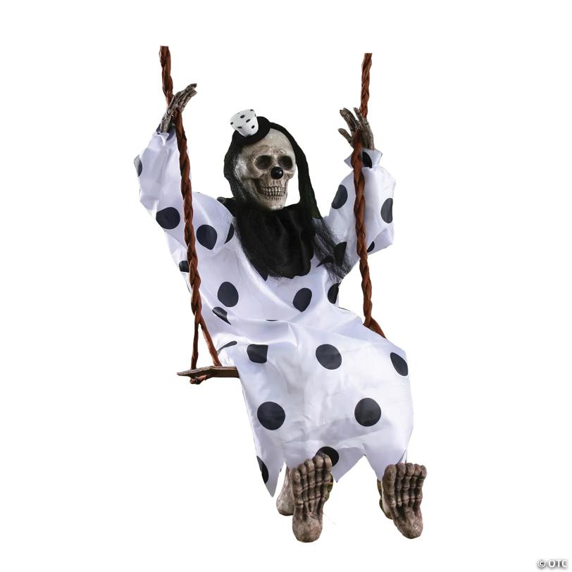 Dead Pumpkin Or Reaper On Swing Prop