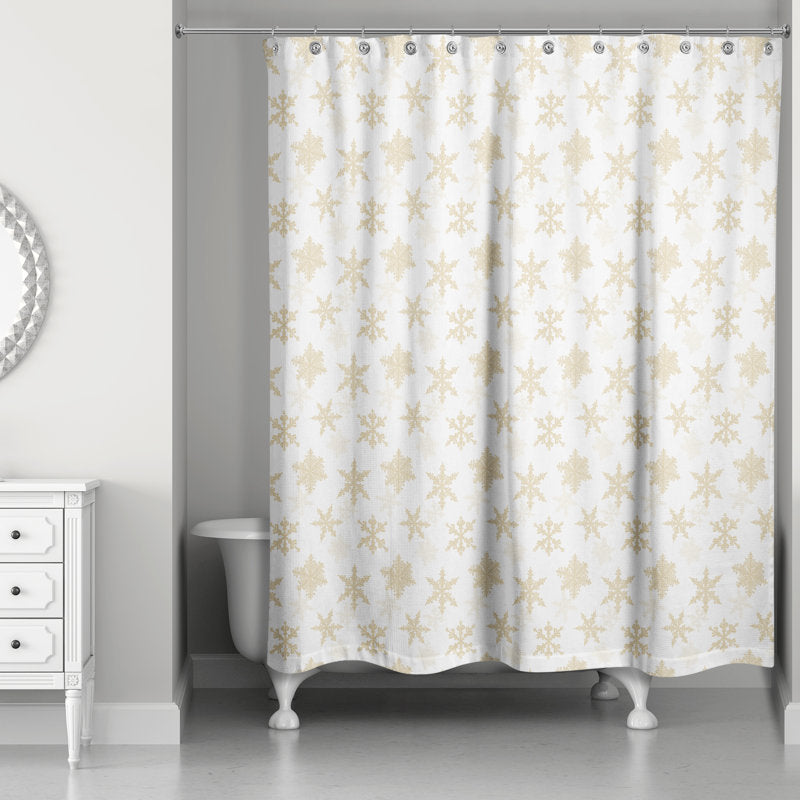 Debriana Abstract Shower Curtain