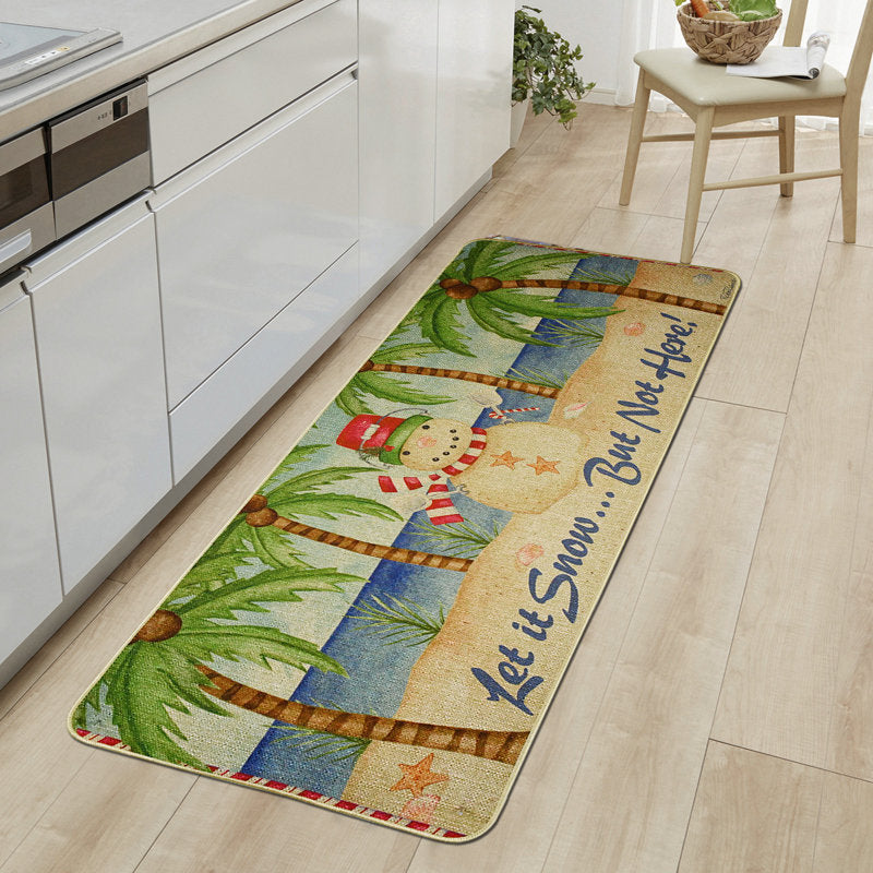 Dederang Non-Slip Christmas Doormat