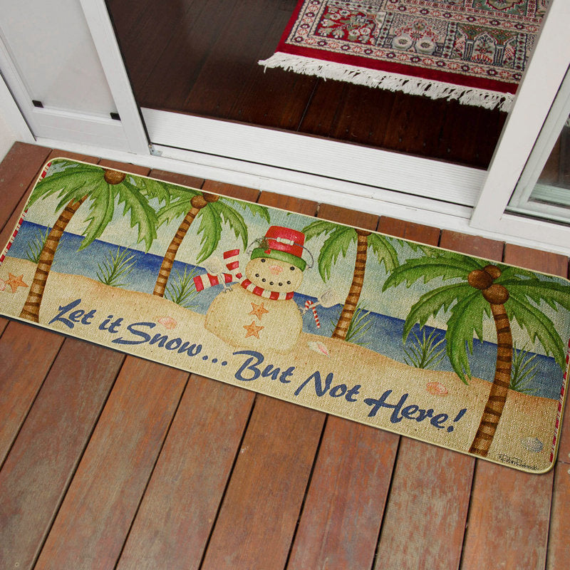 Dederang Non-Slip Christmas Doormat