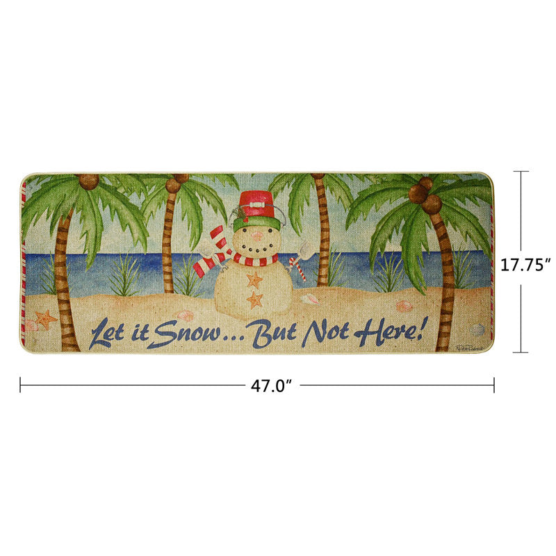 Dederang Non-Slip Christmas Doormat