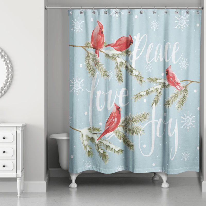 Delanna Floral Shower Curtain