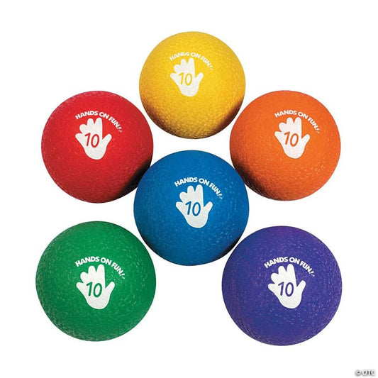 Deluxe 2-Ply Rubber Playground Balls