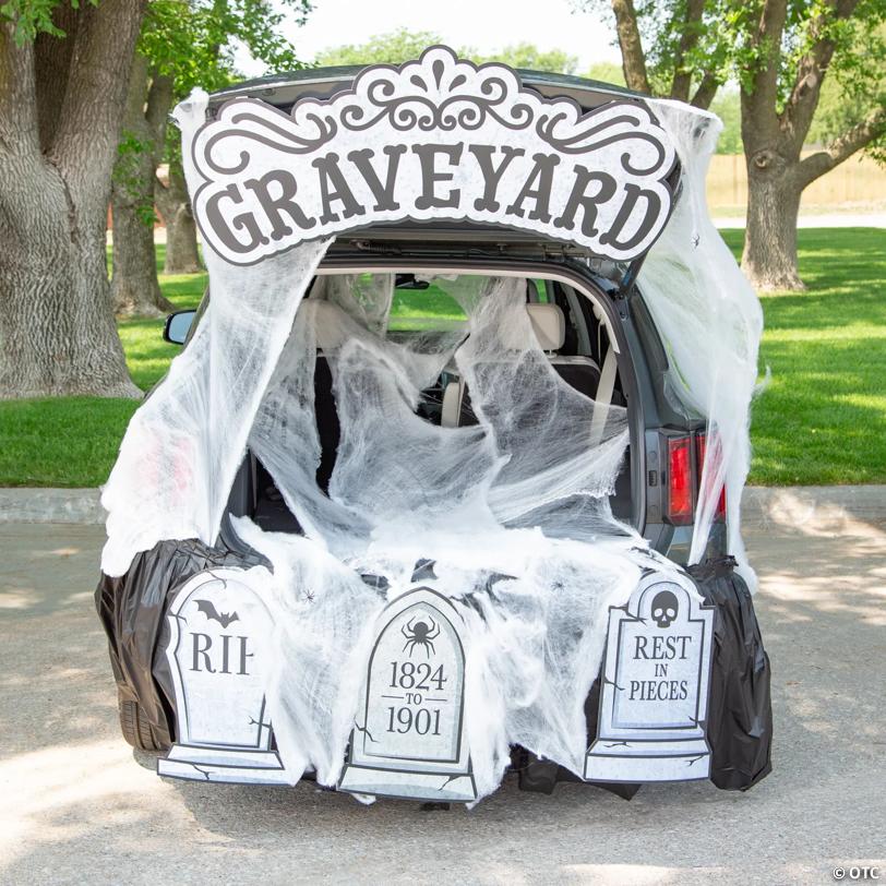 Deluxe Graveyard Trunk-or-Treat Decorating Kit - 21 Pc.