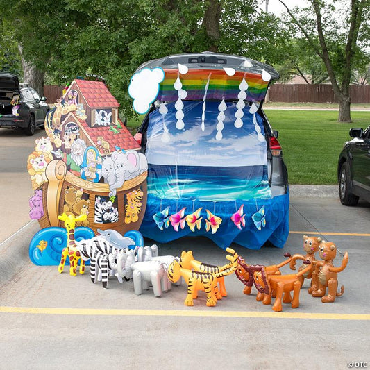 Deluxe Noah’s Ark Trunk-or-Treat Decorating Kit - 22 Pc.