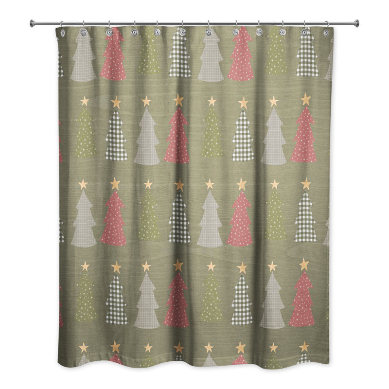 Dolphine Abstract Shower Curtain