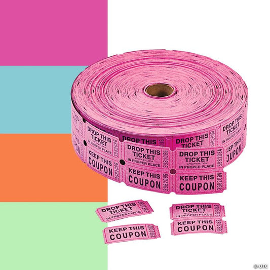 Double Roll Tickets | USA Decoration®