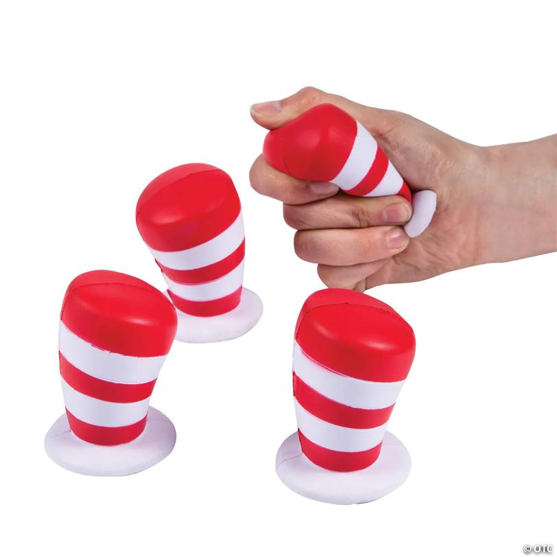 Dr. Seuss™ Hat Stress Toys - 12 Pc.