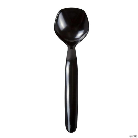 Edge Collections  - Black Individually Wrapped Serving Spoon! | USA Decoration®