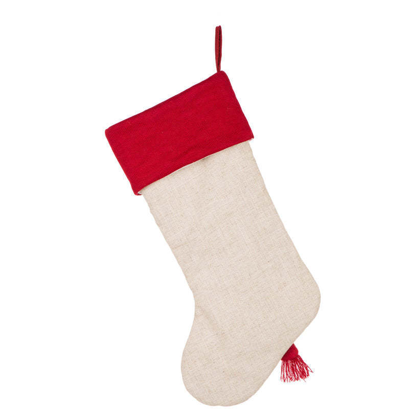 Embroidered Christmas Stocking