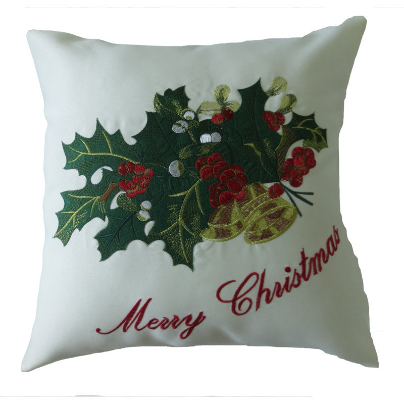 Embroidered Pillow Cover