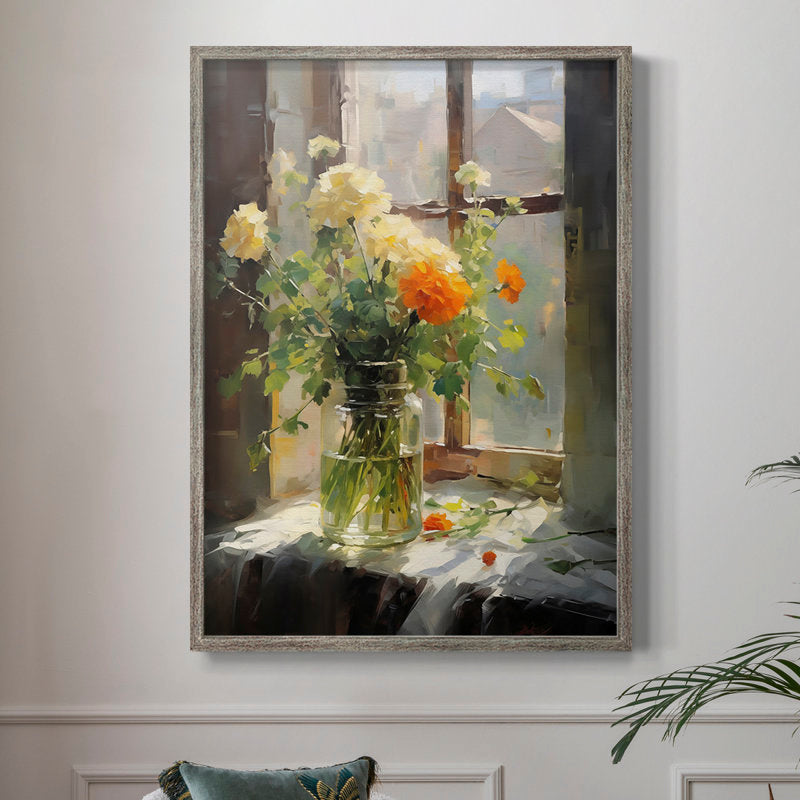 FLORAL Series DCCXCII Framed Print - Solid Wood