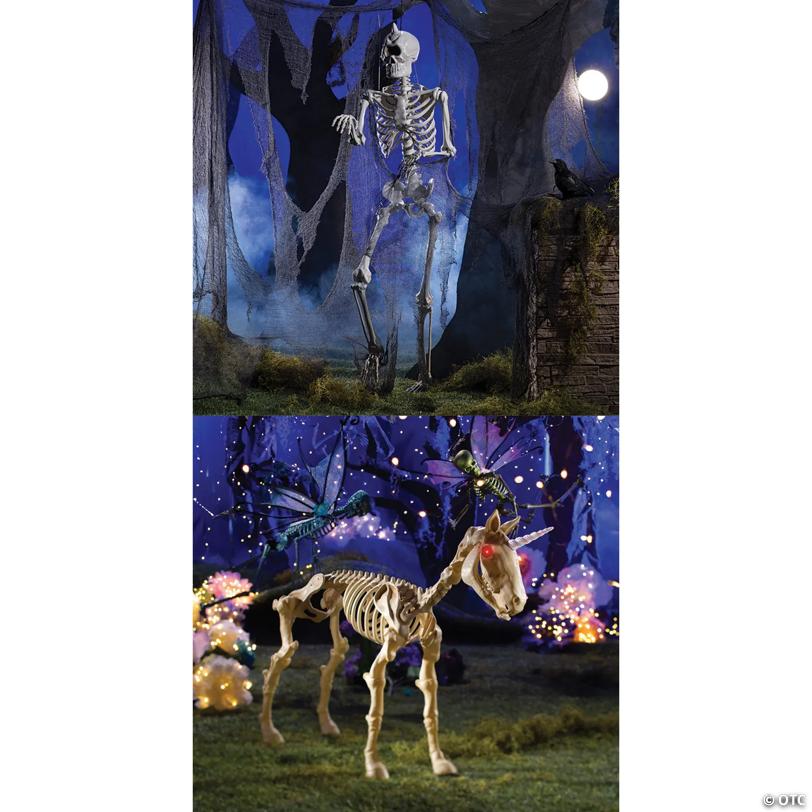 Fantasy Skeleton Decorating Kit - 2 Pc.