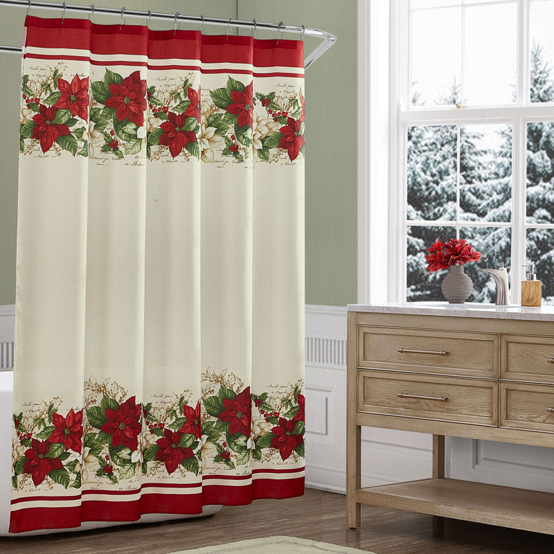 Farias Floral Shower Curtain