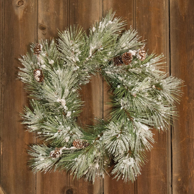 18" artificial wreath