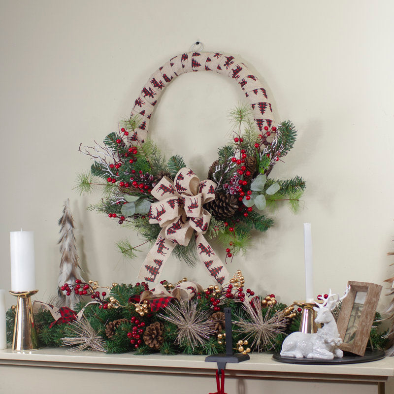 Faux 24'' Wreath