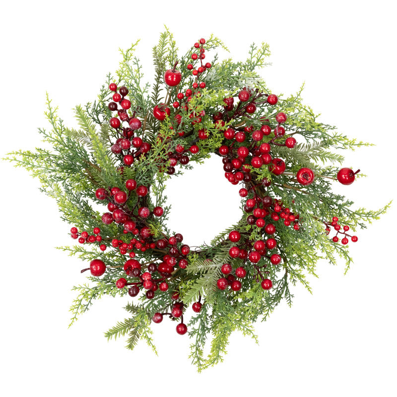 24" artificial wreath