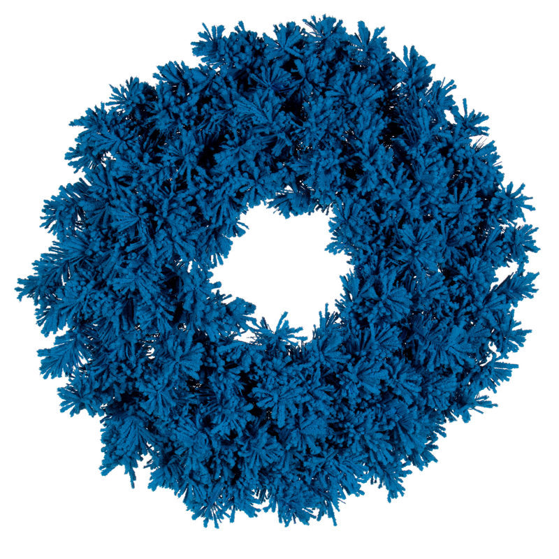 30" Artificial Fir Christmas Wreath as a festive door display