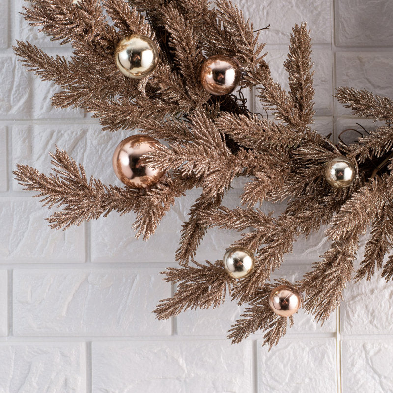 Faux Pine Silk 24'' Wreath