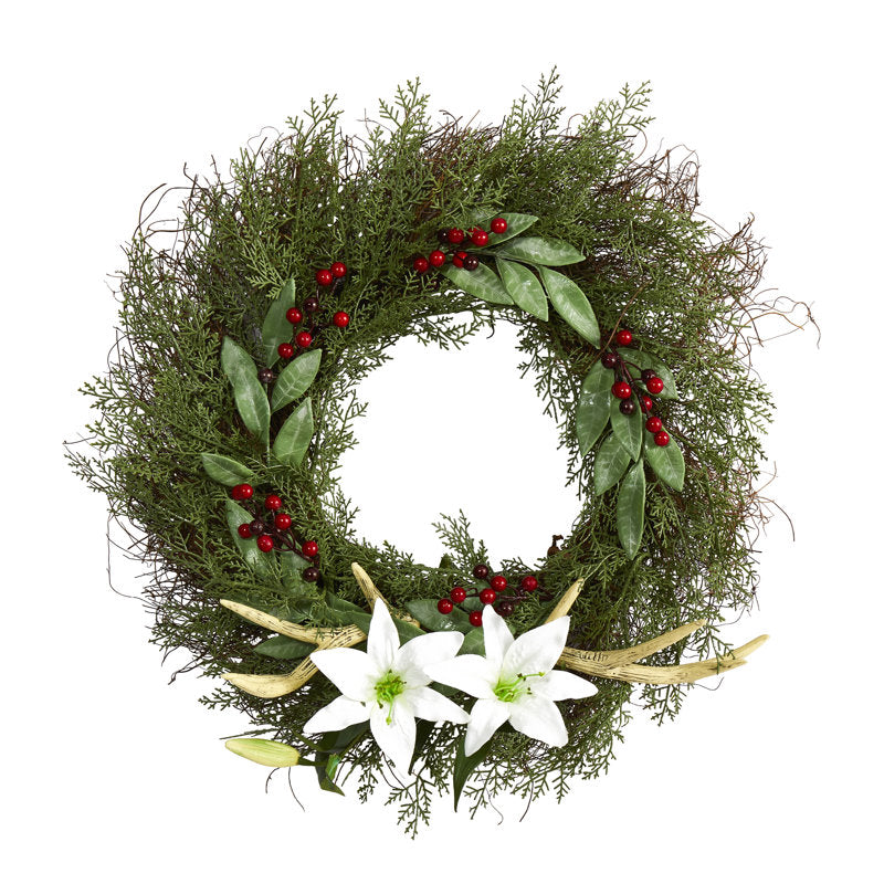 20" artificial wreath