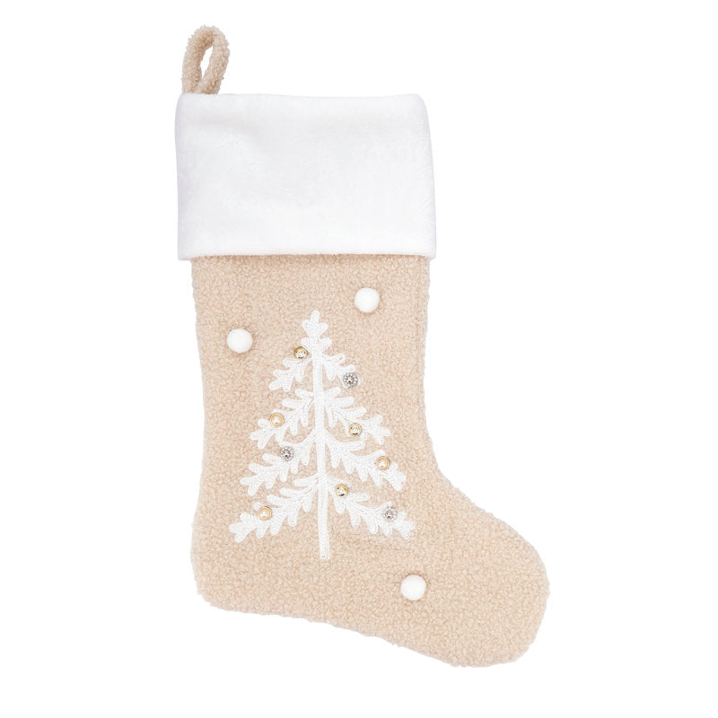 Festive Foliage Christmas Tree Stocking