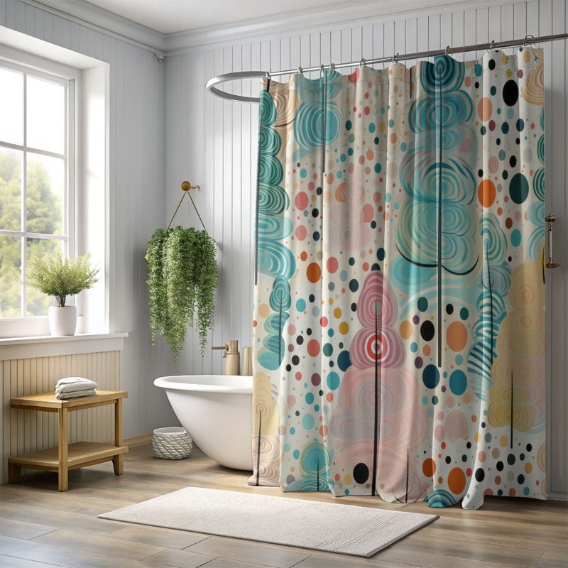 Festive Pine - Premium Shower Curtain