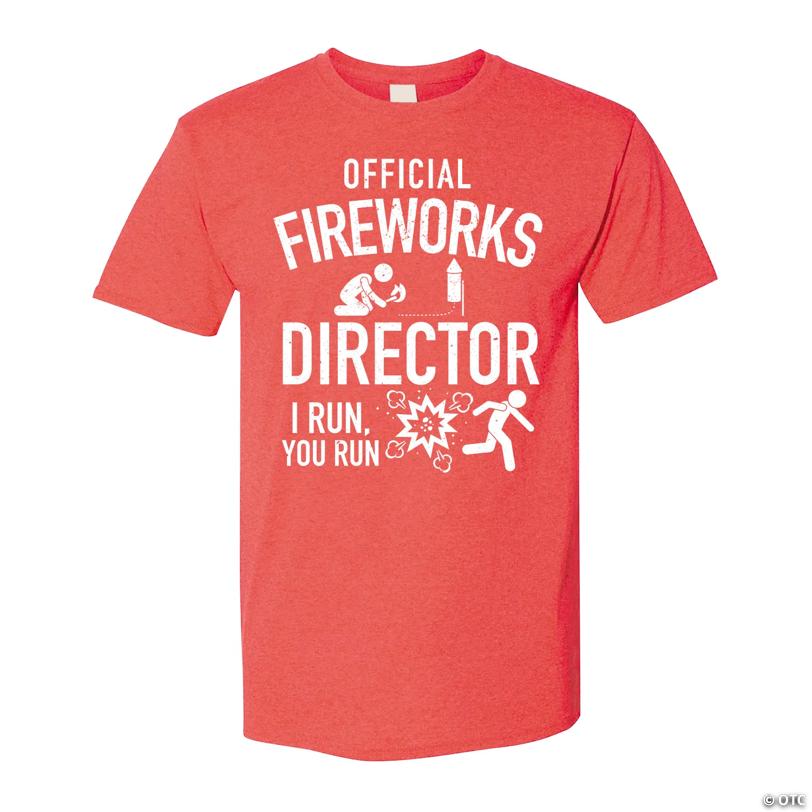 Fireworks Director Adult’s T-Shirt