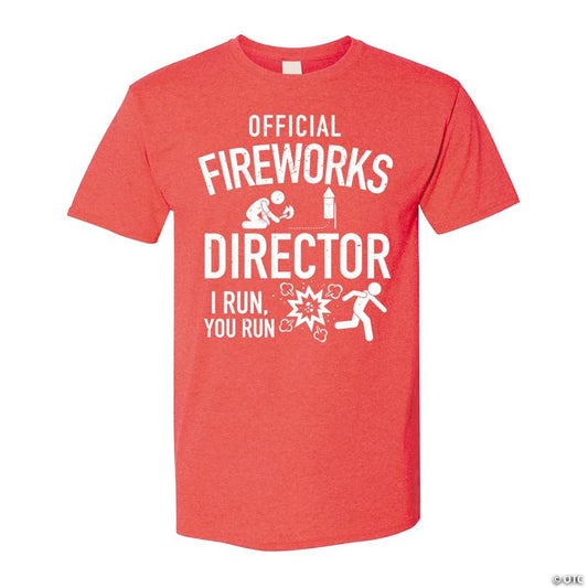 Fireworks Director Adult’s T-Shirt