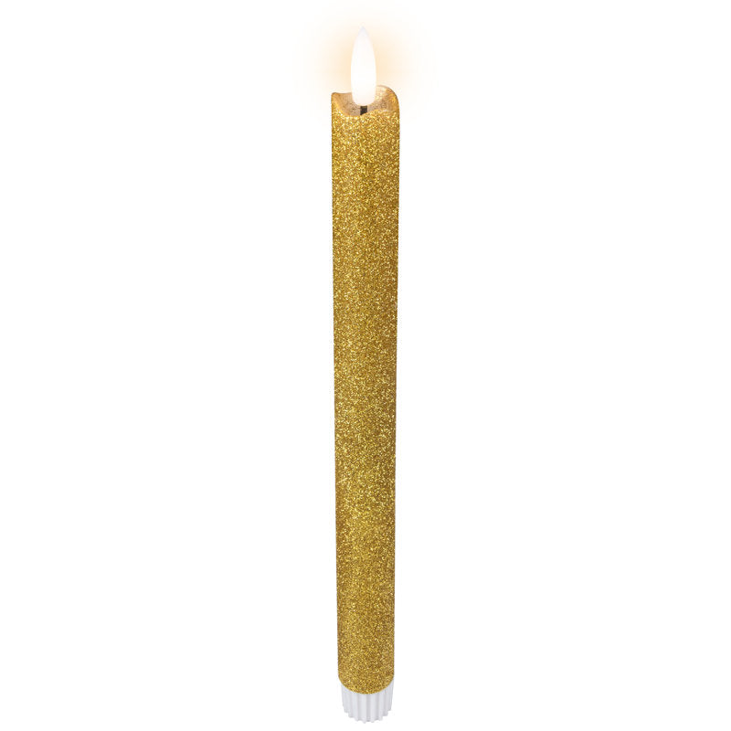 Flameless LED Taper Christmas Candles 11"