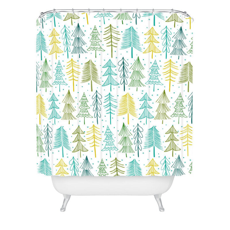 Floral Shower Curtain