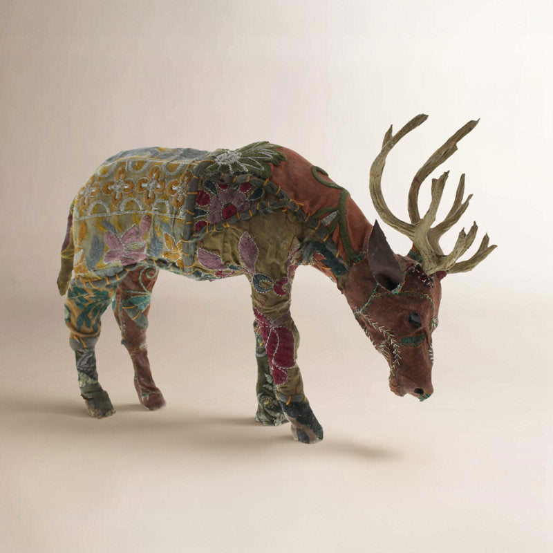 Forest Stag Grazing