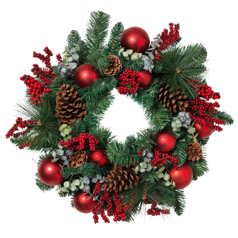 Fresh 24" Natural Pine Wreath