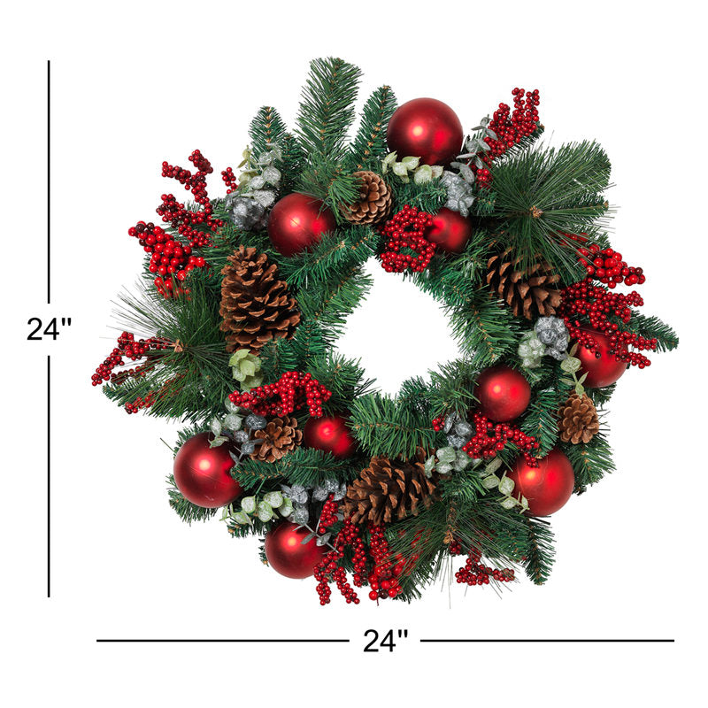 Fresh 24" Natural Pine Wreath