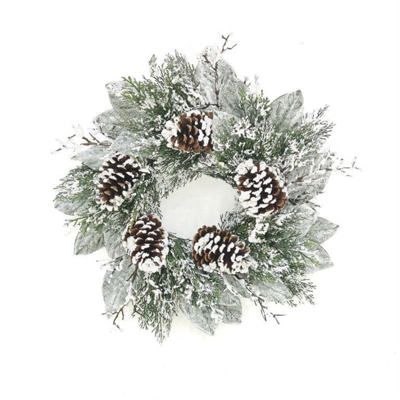 22" artificial wreath