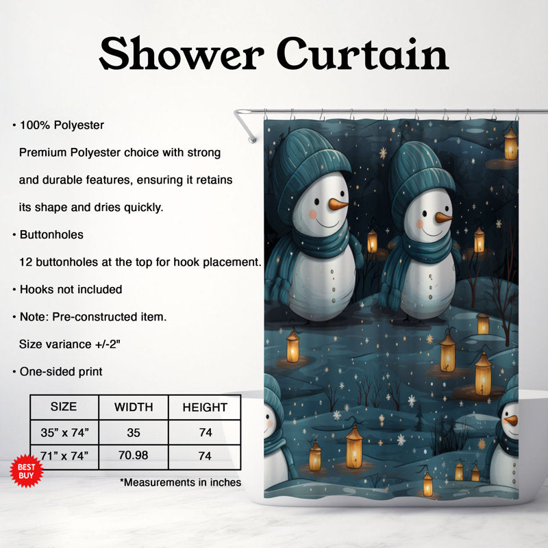 Frozen Figure - Premium Shower Curtain