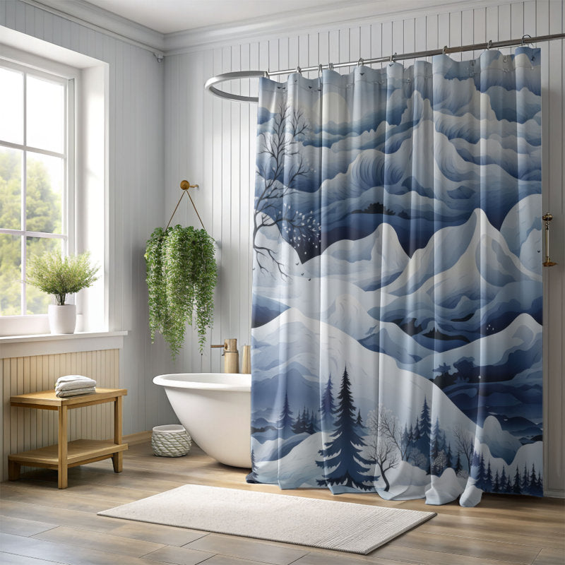 Frozen Hideaway - Premium Shower Curtain