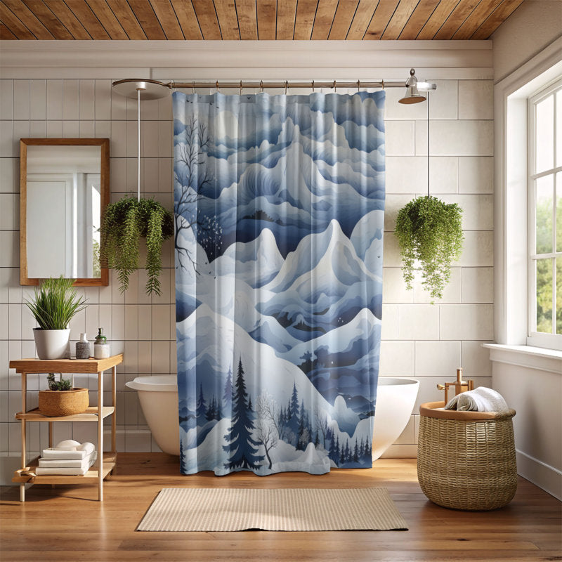 Frozen Hideaway - Premium Shower Curtain