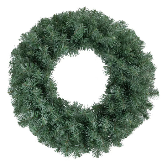 24 Inch Colorado Blue Spruce Artificial Christmas Wreath Unlit