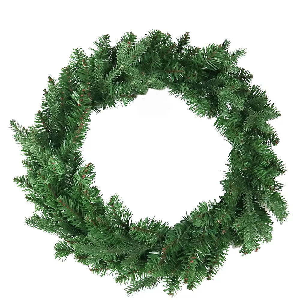 Kurt Adler 24-Inch Jackson Pine Artificial Christmas Wreath – Unlit