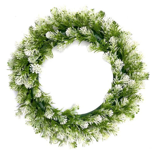 Artificial Peony Flower Wreath for Front Door Decor