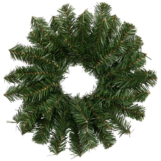 Deluxe Dorchester Pine Artificial Christmas Wreath 12 Inch Unlit