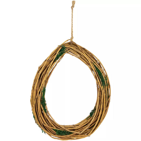 Natural Grapevine Twig Artificial Spring Wreath 11.5 Inch