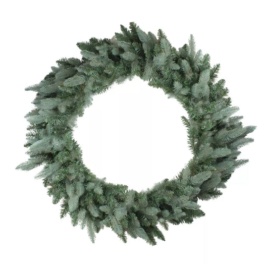 Real Touch Washington Frasier Fir Christmas Wreath 36 Inch Unlit Artificial Holiday Decoration