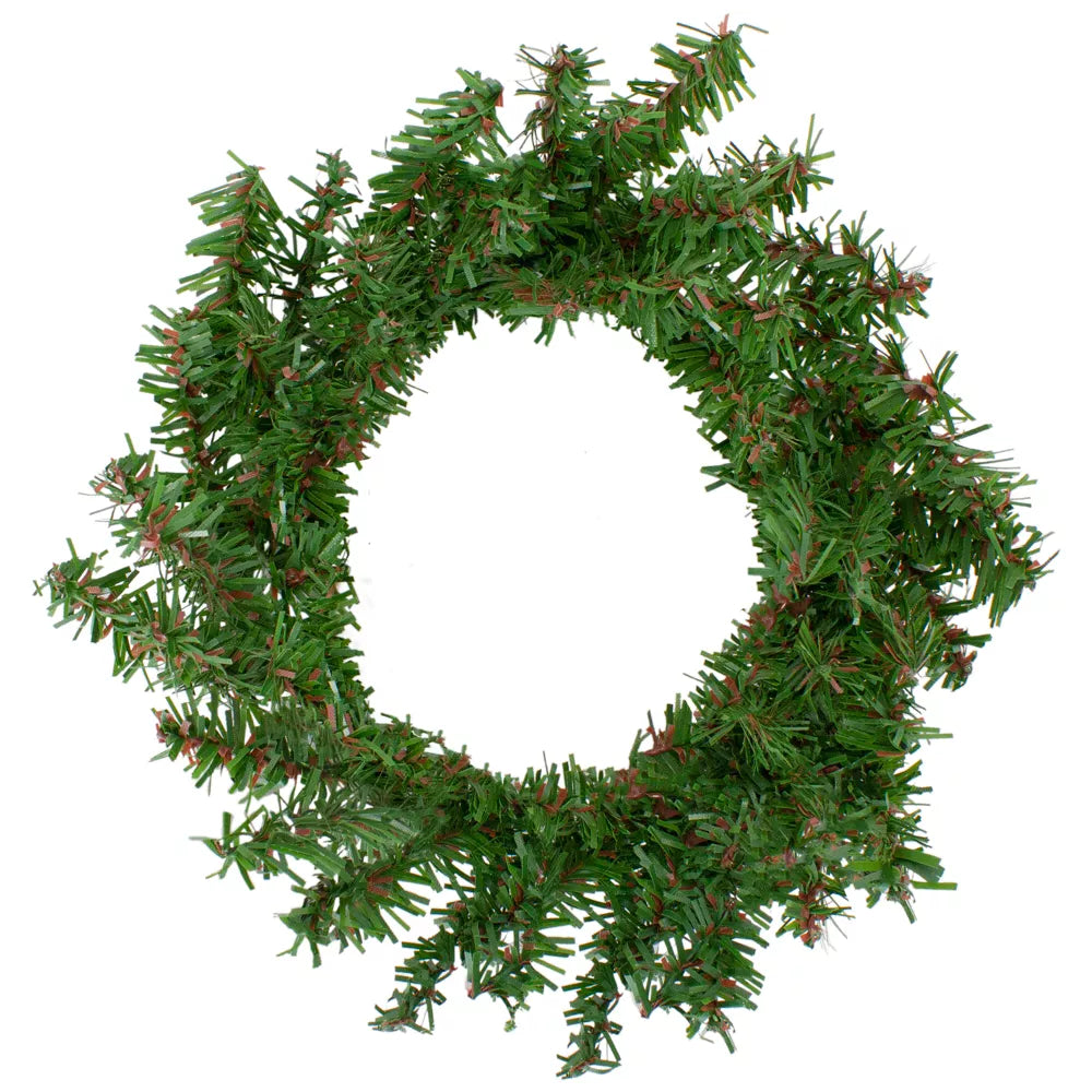Canadian Pine Artificial Christmas Wreath 8 Inch Unlit