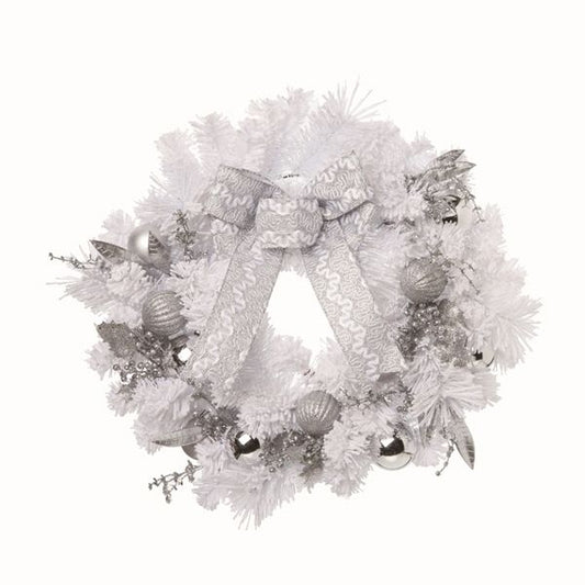 Multicolor Artificial Christmas Wreath – Elegant Holiday Decor for Home and Office