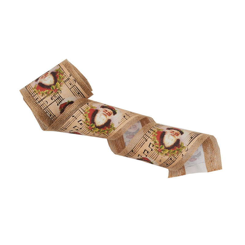 2" Artificial Berry Christmas Garland wrapped around a staircase banister