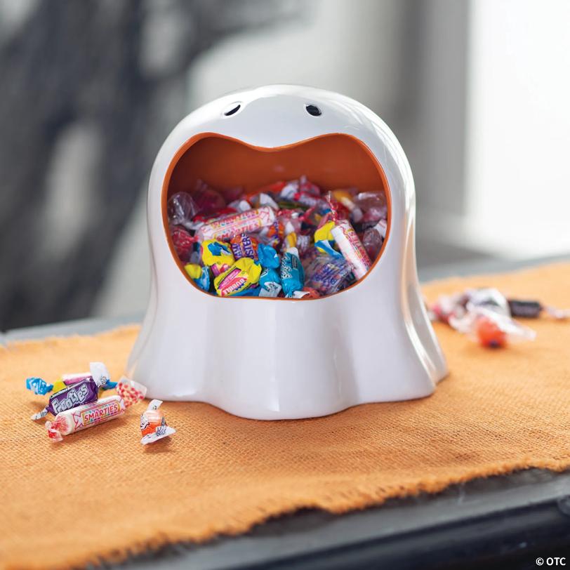 Ghost Ceramic Candy Dish
